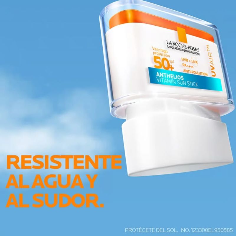 La Roche-posay Anthelios Uv Air Vitamin Sun Stick Fps 50+, Protector Solar En Barra De 10ml/9g