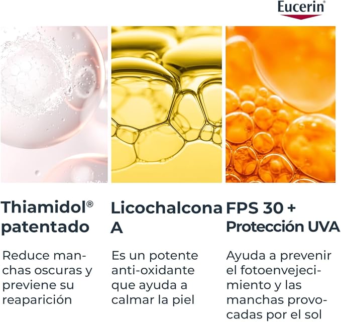 Eucerin Anti-Pigment Crema Facial de Noche 50 ml con Thiamidol y Dexpantenol