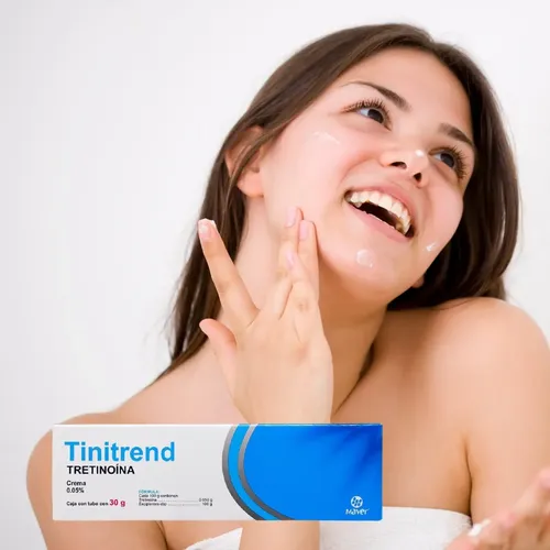 Maver Tinitrend Crema Con Tretinoína 0.05 %, Tratamiento Antiacné, 30 G Todo Tipo De Piel