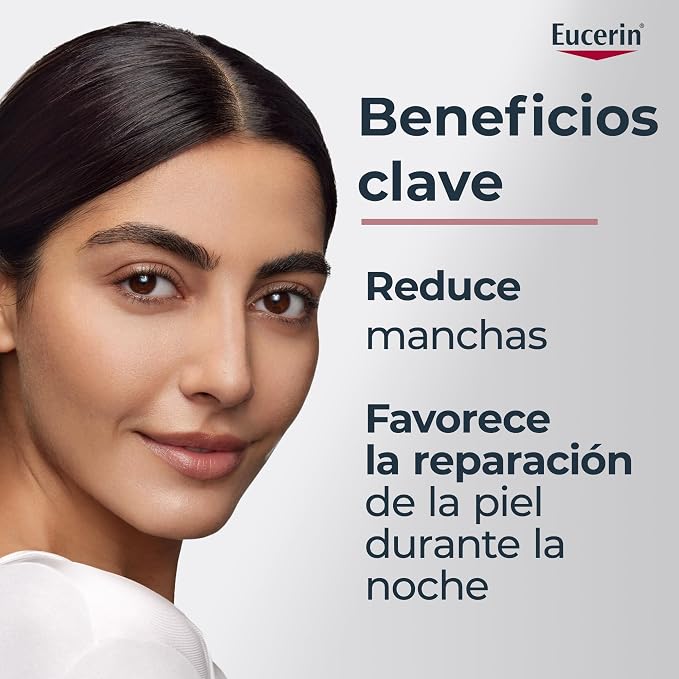 Eucerin Anti-Pigment Crema Facial de Noche 50 ml con Thiamidol y Dexpantenol