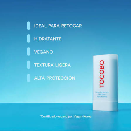Tocobo Protector Solar En Barra De Algodón Spf50+